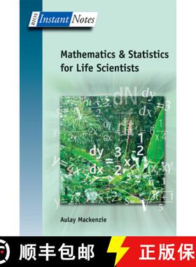 【3-4周达】BIOS Instant Notes in Mathematics and Statistics for Life Scientists [9781138381865]