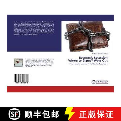 预订 Economic Recession Whom to Blame? Ways Out [9783330062870]
