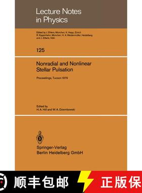 【3-4周达】Nonradial and Nonlinear Stellar Pulsation : Proceedings of a Workshop Held at the Universi... [9783540099949]