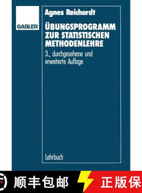【3-4周达】UEbungsprogramm Zur Statistischen Methodenlehre (3. Auflage 1992) [9783409638234]