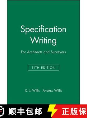 【3-4周达】Specification Writing 11E - For Architects And Surveyors [Wiley土木工程] [9780632042067]