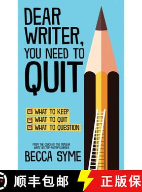 【3-4周达】Dear Writer, You Need to Quit [9780997970616]
