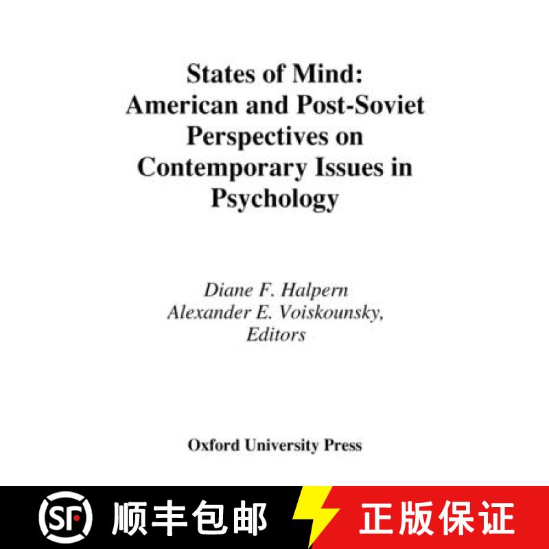 【3-4周达】States of Mind: American and Post-Soviet Perspectives on Contemporary Issues in Psychology [9780195103502]