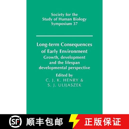 【3-4周达】Long-term Consequences of Early Environment: Growth, Development and the Lifespan Developm... [9780521118217]