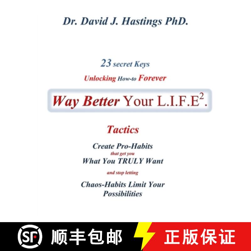 【3-4周达】23 Secret Keys unlocking How-to Forever Way Better Your L.I.F.E.: Body-Self [9781775066101]