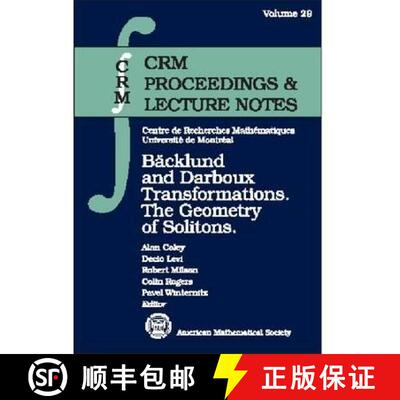 【3-4周达】Backlund and Darboux Transformations: The Geometry of Solitons [9780821828038]