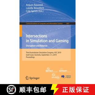【3-4周达】Intersections in Simulation and Gaming: Disruption and Balance: Third Australasian Simulat... [9789813295810]