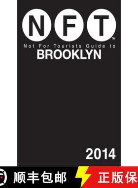 【3-4周达】Not for Tourists Guide to Brooklyn [With Map] [9781626360495]