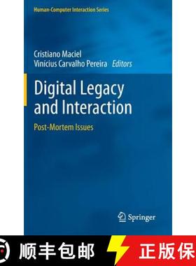 【3-4周达】Digital Legacy and Interaction : Post-Mortem Issues [9783319016306]