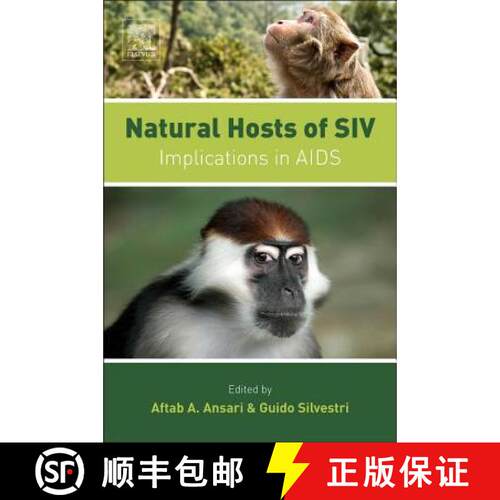 【3-4周达】精装 Natural Hosts of SIV: Implication in AIDS [9780124047341]