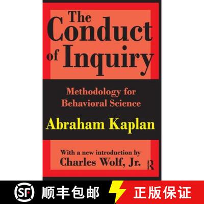 【3-4周达】精装 The Conduct of Inquiry: Methodology for Behavioural Science [9781138534834]