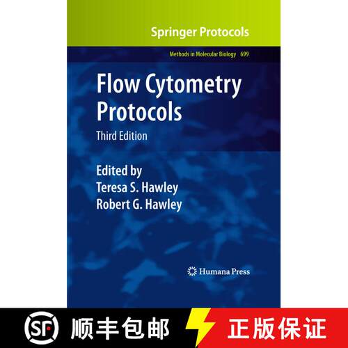 【3-4周达】精装 Flow Cytometry Protocols (3rd ed. 2011) [9781617379499]