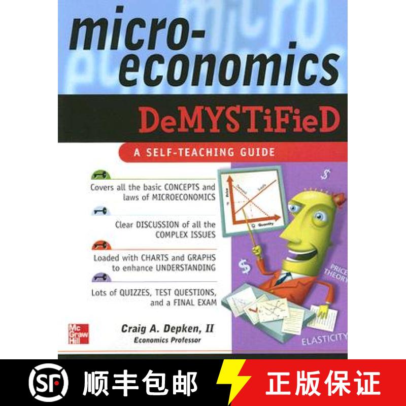 【3-4周达】Microeconomics Demystified: A Self-Teaching Guide [9780071459112]