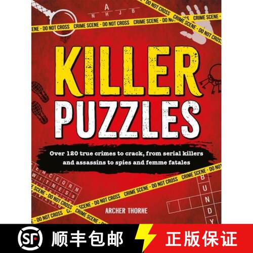 【3-4周达】Killer Puzzles : Over 120 true crimes to crack, from serial killers and assassins to spies... [9781035091881]