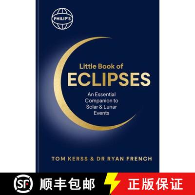 【3-4周达】精装 Philip's Little Book of Eclipses : An Essential Companion to Solar and Lunar Events [9781849077545]
