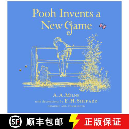 【3-4周达】精装 Winnie-The-Pooh: Pooh Invents a New Game [9781405286121]