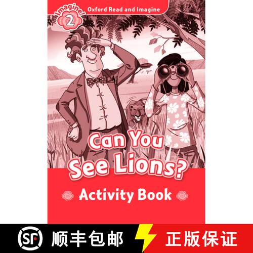 【3-4周达】Oxford Read and Imagine: Level 2: Can You See Lions? Activity Book [9780194722735]