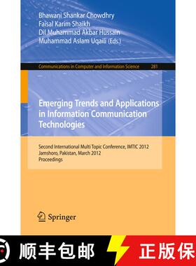 【3-4周达】Emerging Trends and Applications in Information Communication Technologies: Second Interna... [9783642289613]