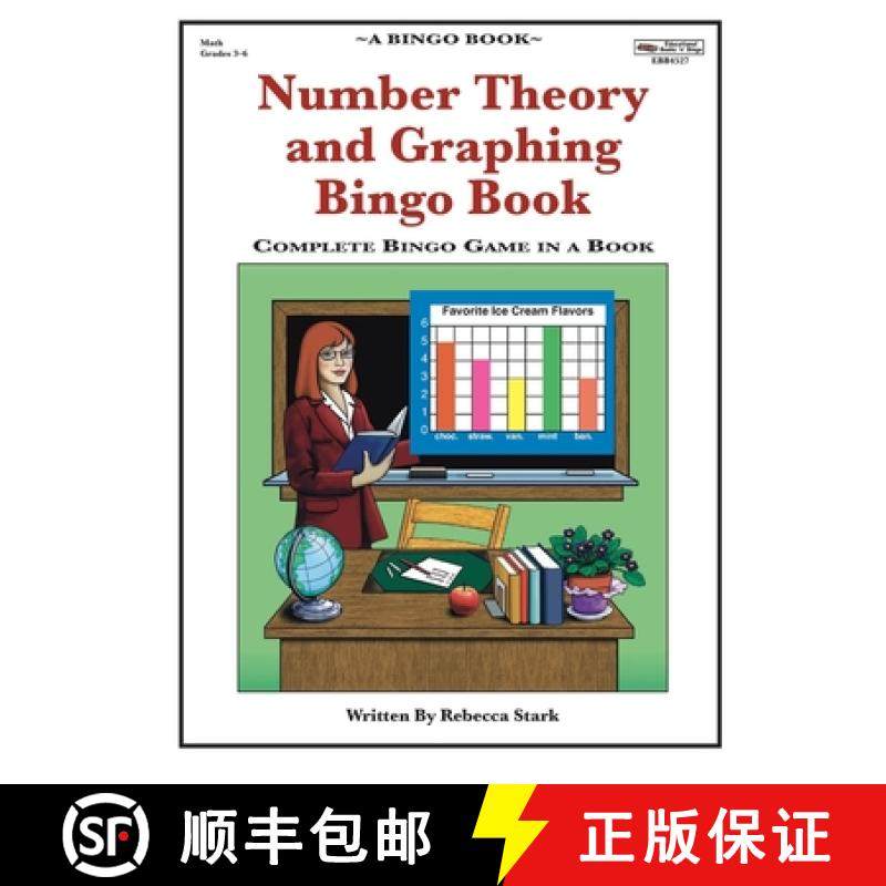预订 Number Theory and Graphing Bingo Book: Complete Bingo Game In A Book [9780873864527]