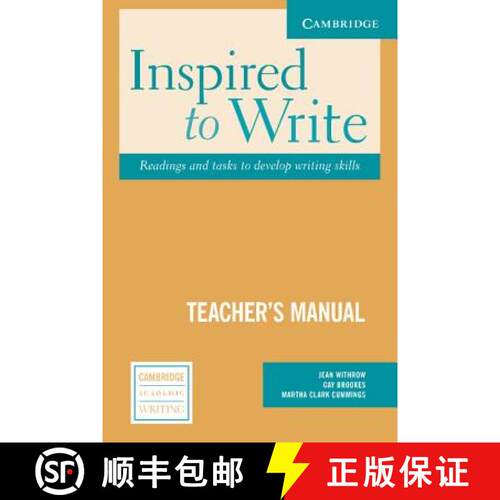 【3-4周达】Inspired to Write Teacher's Manual: Readings and Tasks to Develop Writing - Inspired to Wr... [9780521537124]