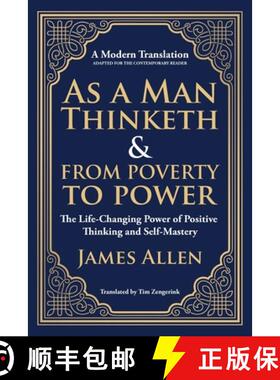 预订 As a Man Thinketh & From Poverty to Power: The Life-Changing Power of Positive Thinking and Self... [9781804212646]