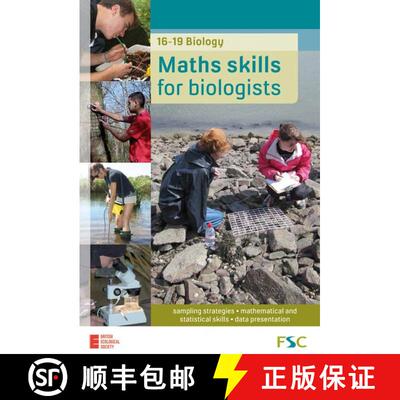 【3-4周达】Maths skills for biologists: 16-19 Biology [9781908819413]