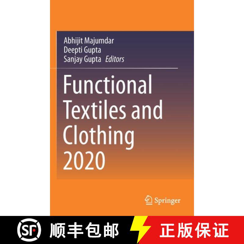 【3-4周达】Functional Textiles and Clothing 2020 [9789811593789]