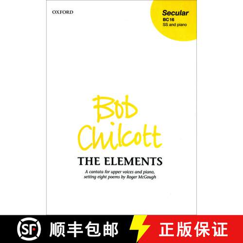 【3-4周达】Elements: Vocal score (Vocal score) [9780193426238]