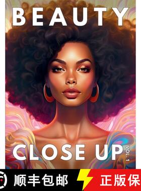 【3-4周达】Beauty Close Up: Vol.1 - A Grayscale Coloring Book of Black Women [9798988984603]