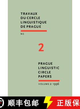【3-4周达】Prague Linguistic Circle Papers NS: Travaux Du Cercle Linguistique De Prague Nouvelle Serie [9789027254429]