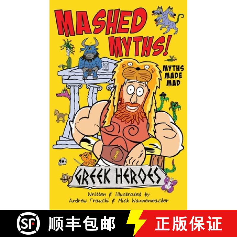 【2-3周达】Mashed Myths: Greek Heroes [9780960048106]