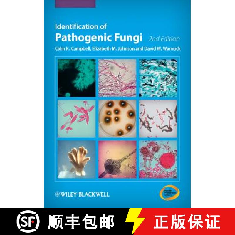 【2-3周达】Identification Of Pathogenic Fungi 2E [Wiley医学] [9781444330700]
