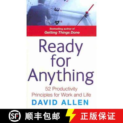 【3-4周达】Ready For Anything: 52 productivity principles for work and life [9780749941024]