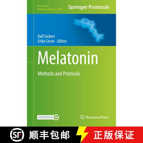 【3-4周达】精装 Melatonin : Methods and Protocols [9781071625927]