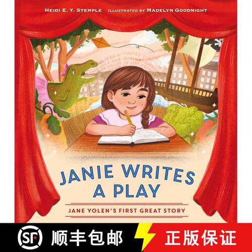 【3-4周达】精装 Janie Writes a Play: Jane Yolen's First Great Story [9781623543273]
