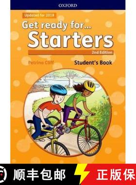 【3-4周达】Get ready for... Starters: Student's Book with downloadable audio: Maximize chances of exa... [9780194029452]