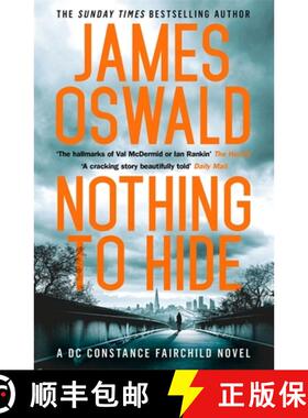【3-4周达】Nothing to Hide: the second heart-stopping thriller in the Constance Fairchild series [9781472250056]