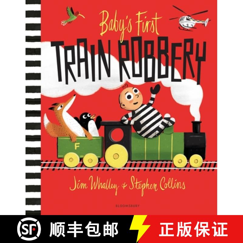 【3-4周达】Baby's First Train Robbery [9781526608949]