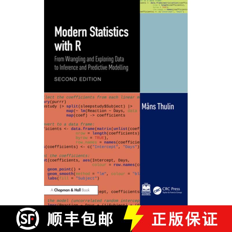 【3-4周达】Modern Statistics with R: From Wrangling and Exploring Data to Inference and Predictive Mo... [9781032512440]