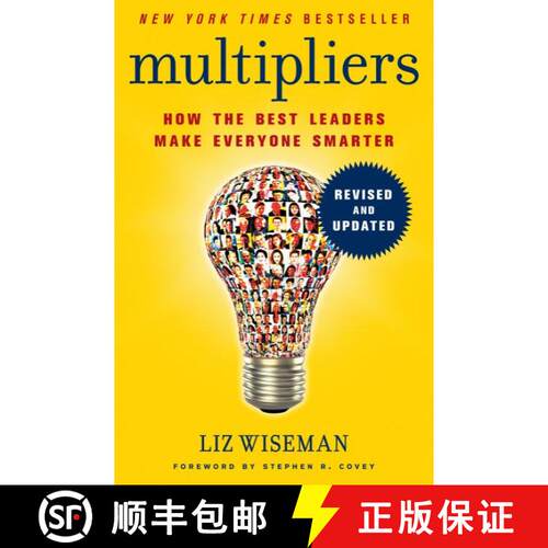 【3-4周达】精装 Multipliers, Revised and Updated : How the Best Leaders Make Everyone Smarter [9780062663078]