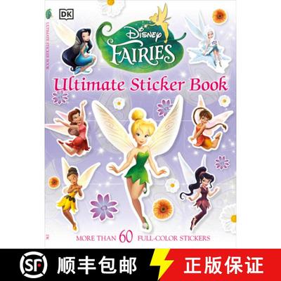 【3-4周达】Ultimate Sticker Book: Disney Fairies: More Than 60 Reusable Full-Color Stickers [9780756692353]