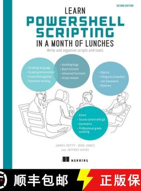 【3-4周达】Learn Powershell Scripting in a Month of Lunches, Second Edition: Write and Organize Scrip... [9781633438989]