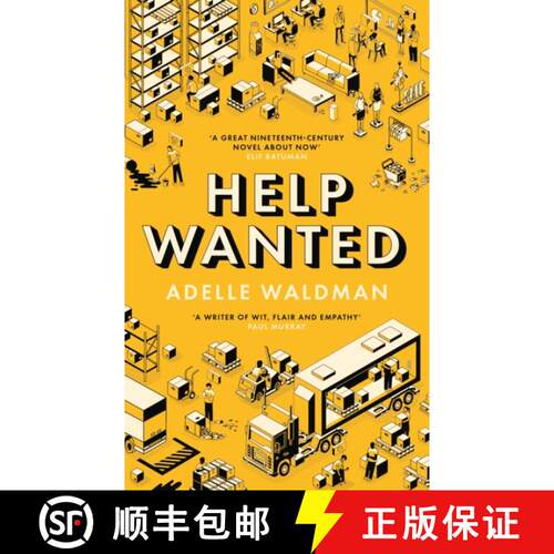 【3-4周达】精装 Help Wanted: 'A superb, empathic comedy of manners' Guardian [9781805221654]