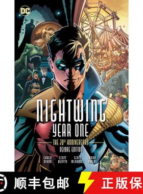 【3-4周达】Nightwing: Year One 20th Anniversary Deluxe Edition (New Edition) [9781779527172]