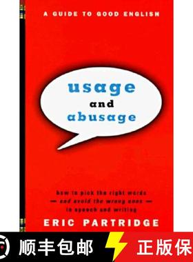 预订 Usage and Abusage: A Guide to Good English [9780393317091]