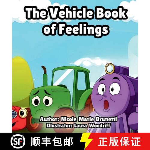 【3-4周达】精装 The Vehicle Book of Feelings [9798349633614]