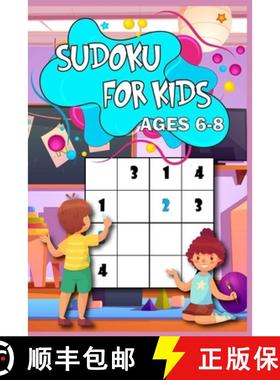 预订 Sudoku for Kids age 6-8: Learn the Sudoku Way |200 puzzled with solutions, 4x4 size, from easy t... [9786069607855]