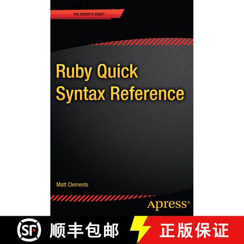 【3-4周达】Ruby Quick Syntax Reference (1st ed.) (1st ed.) (1st ed.) (1st ed.) (1st ed.) (1st ed.) [9781430265689]