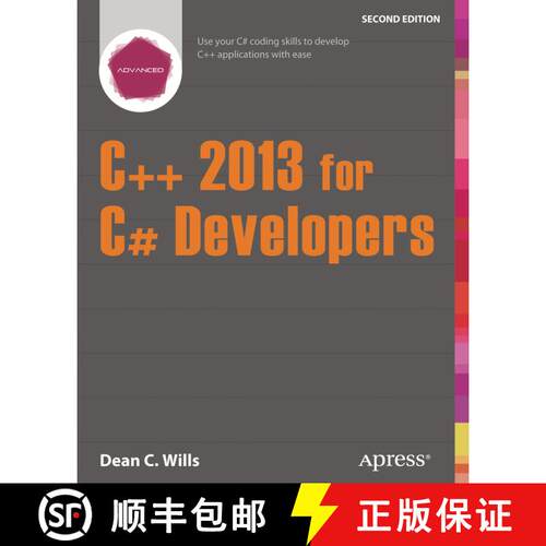 【3-4周达】C++ 2013 for C# Developers (2nd ed.) (Second Edition) [9781430267065]