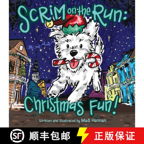 【3-4周达】精装 Scrim on the Run: Christmas Fun! [9781455628629]